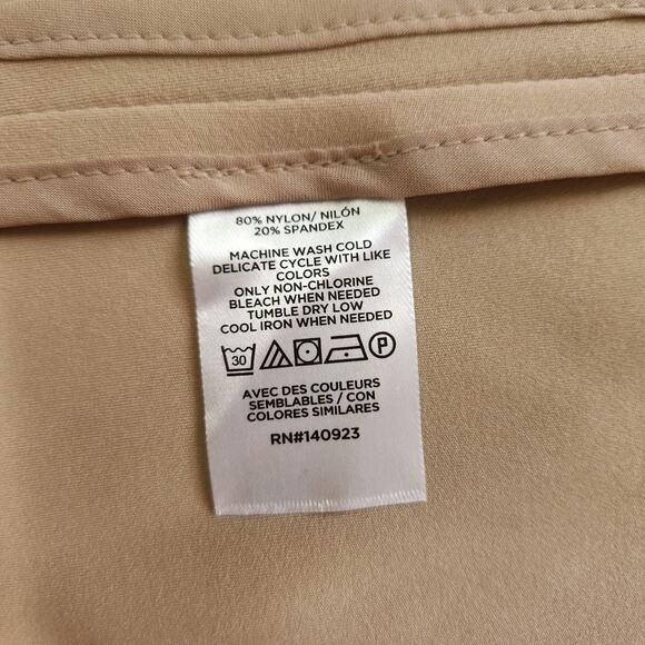 Lou & Grey Notched Lapel Long Sleeve One Button Blazer Camel Size Large - Picture 9 of 10